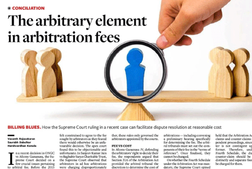 Read more about the article The Arbitrary Element In Arbitration Fee