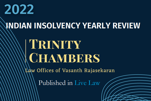 Read more about the article Indian Insolvency Yearly Review 2022