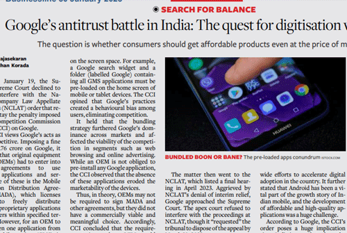 Read more about the article Googles Antitrust Battle In India The Quest For Digitisation With Equity