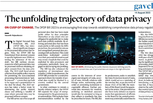 Read more about the article The Unfolding Trajectory Of Data Privacy Law