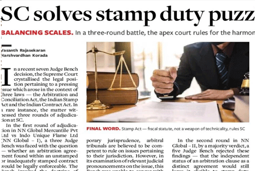 Read more about the article SC Stamping Judgment