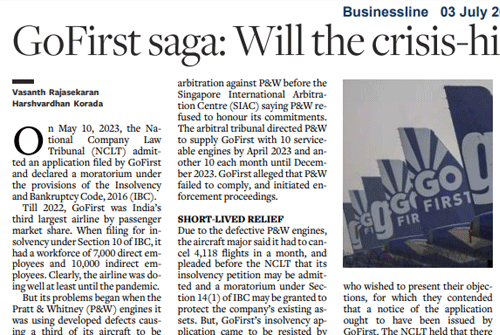 Read more about the article Go First Saga Will The Crisis Hit Airline Fly Again